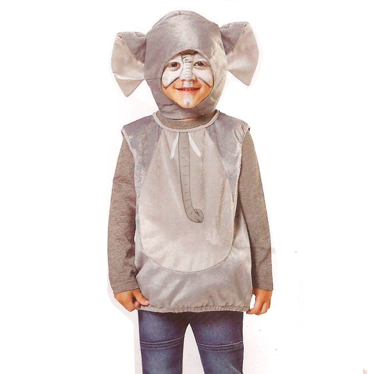 Northlight Gray Baby Elephant Children Halloween Costume - Small